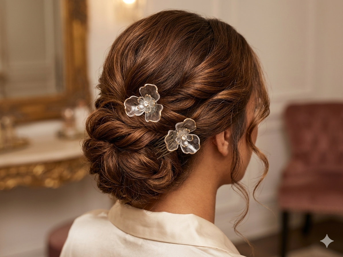 Pendientes Flor Invisible