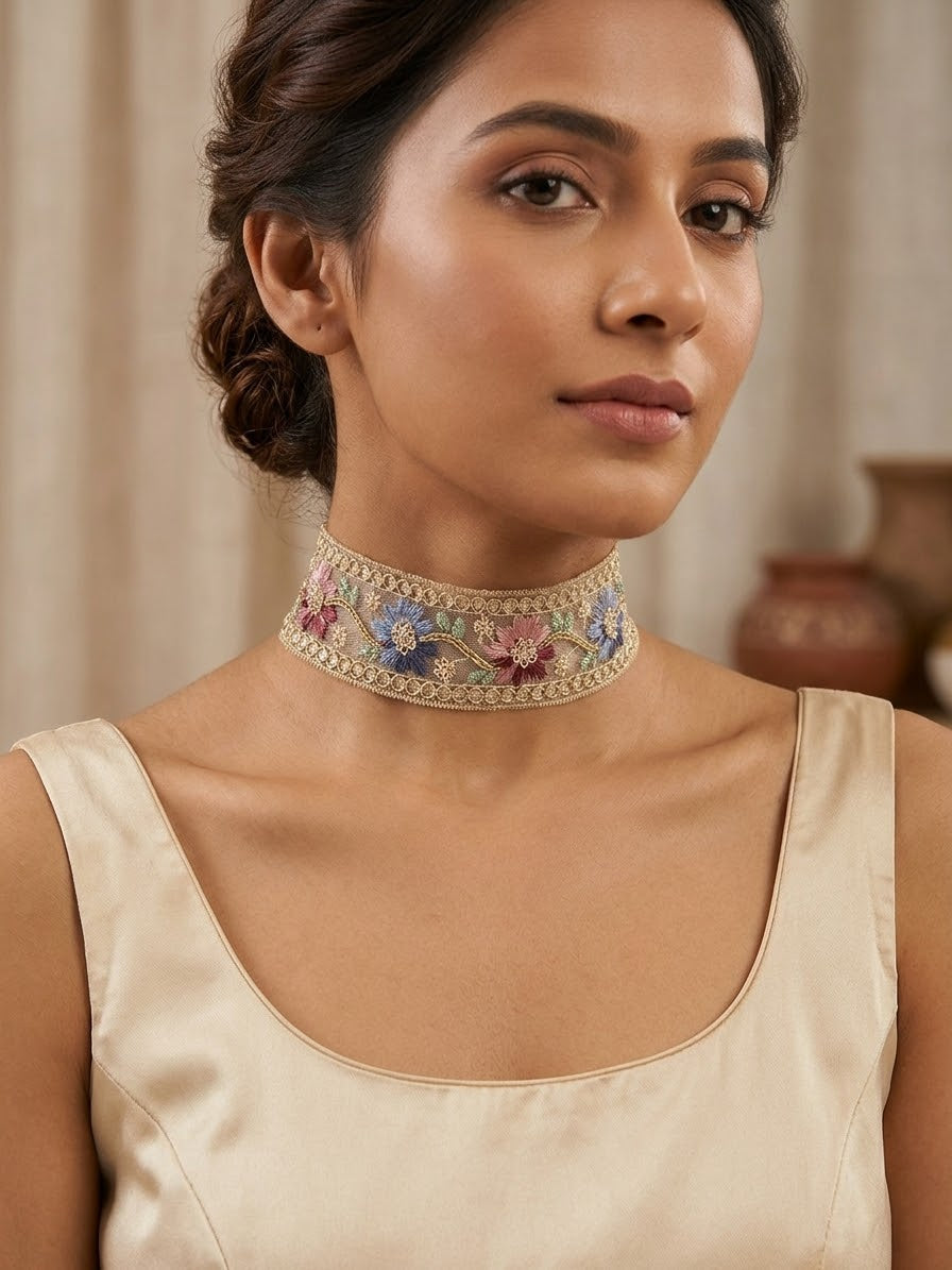 Choker Jardín Romántico