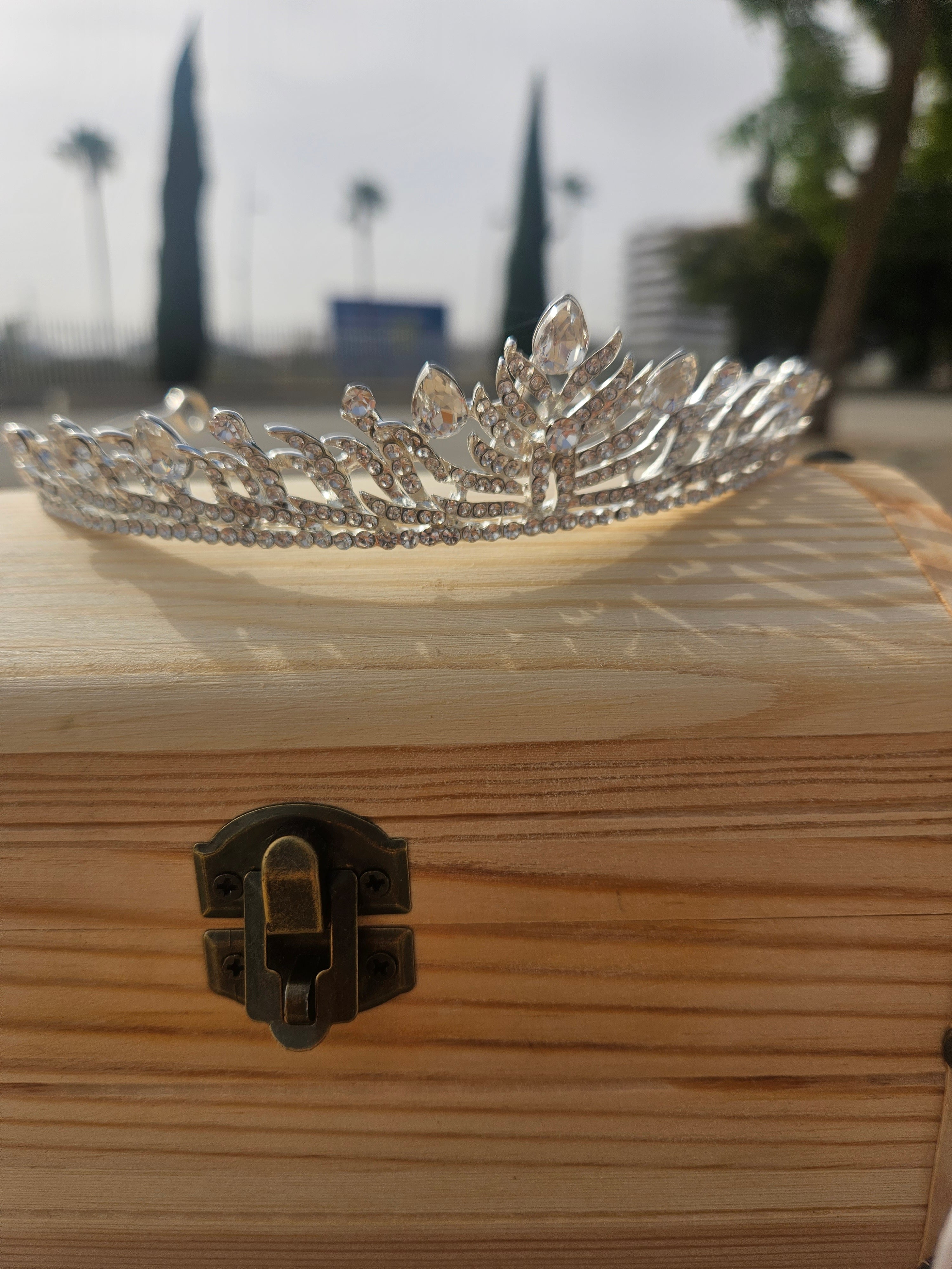 Diadema novia Amor