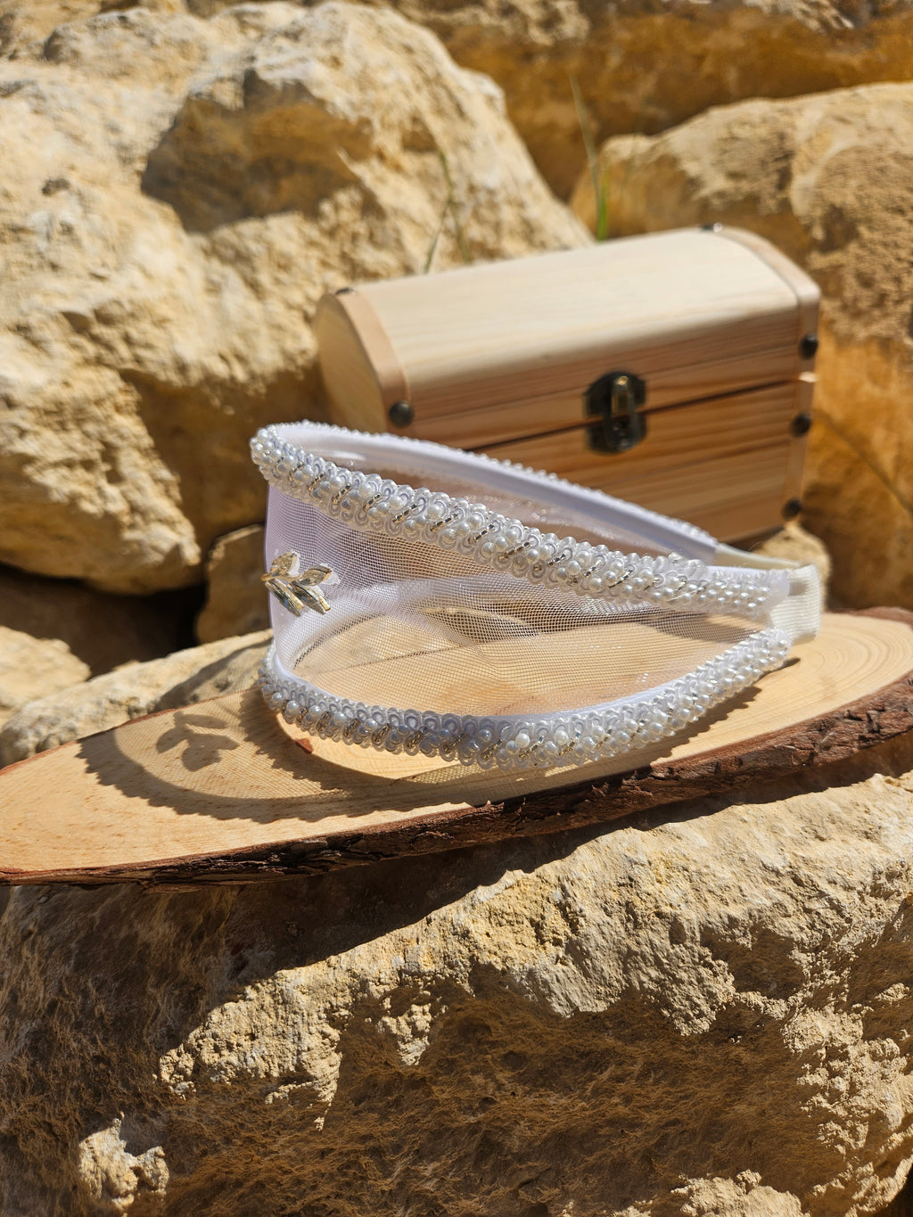 Diadema novia Fiorella