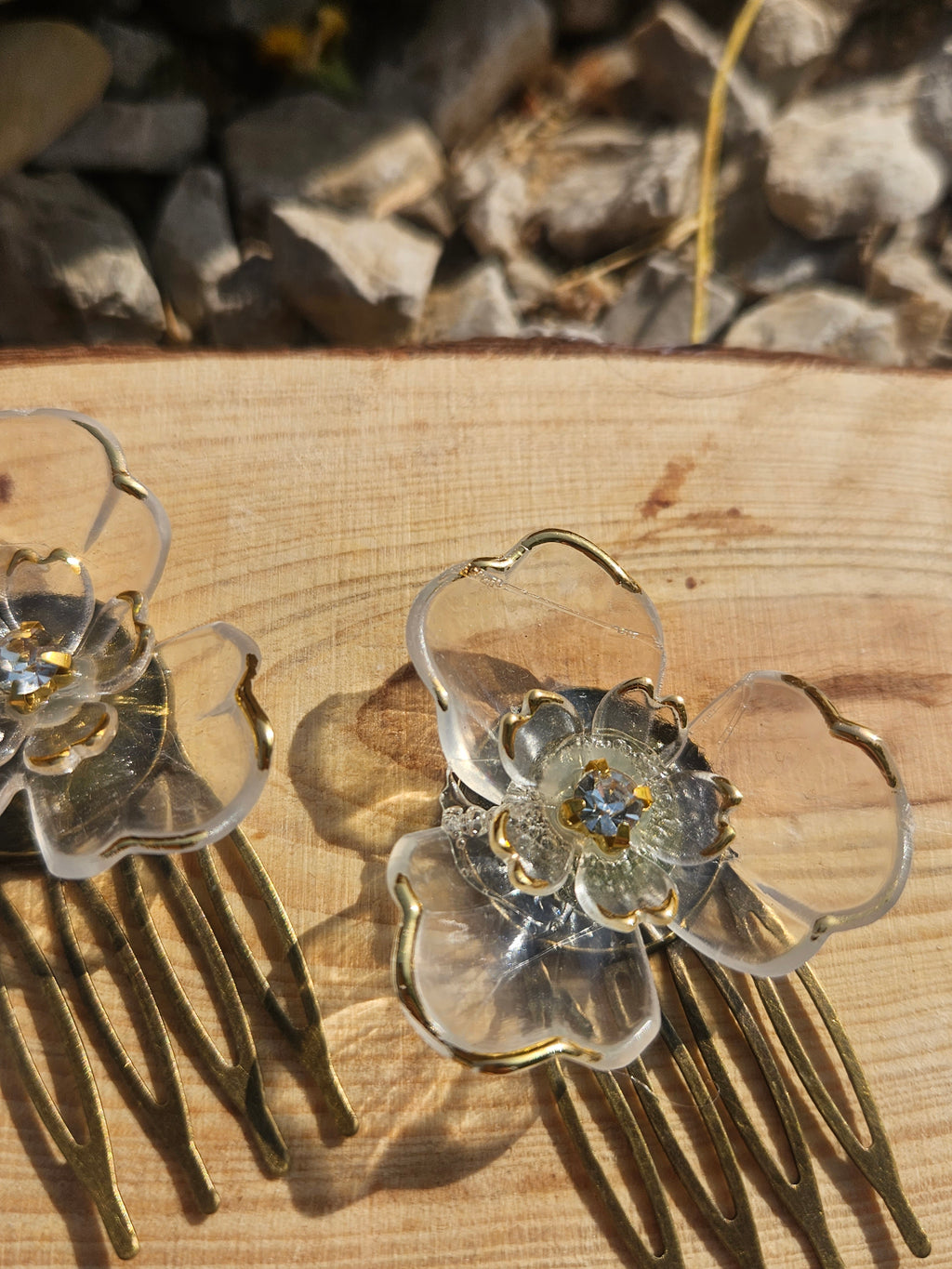 Pendientes Flor Invisible