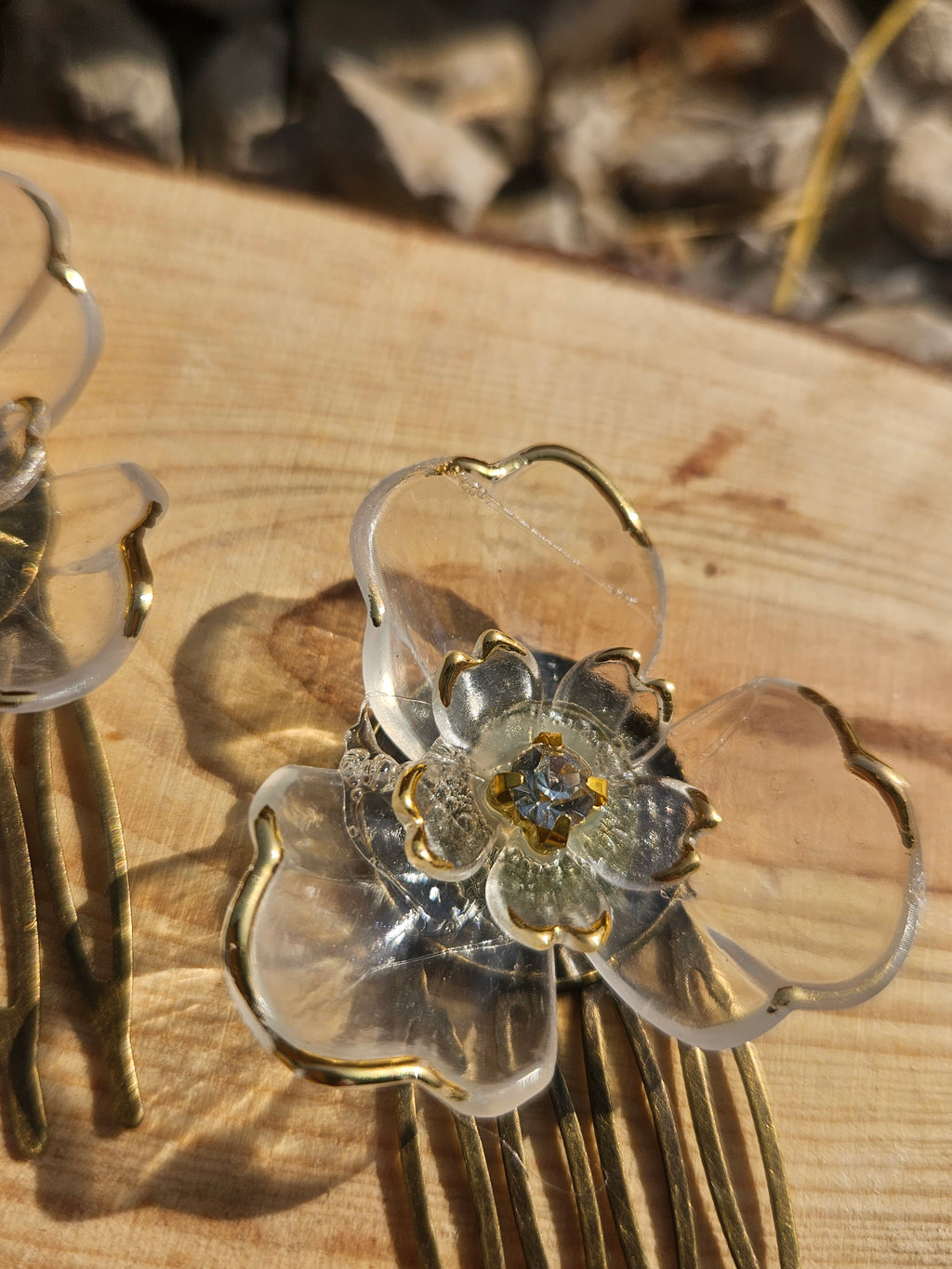 Pendientes Flor Invisible