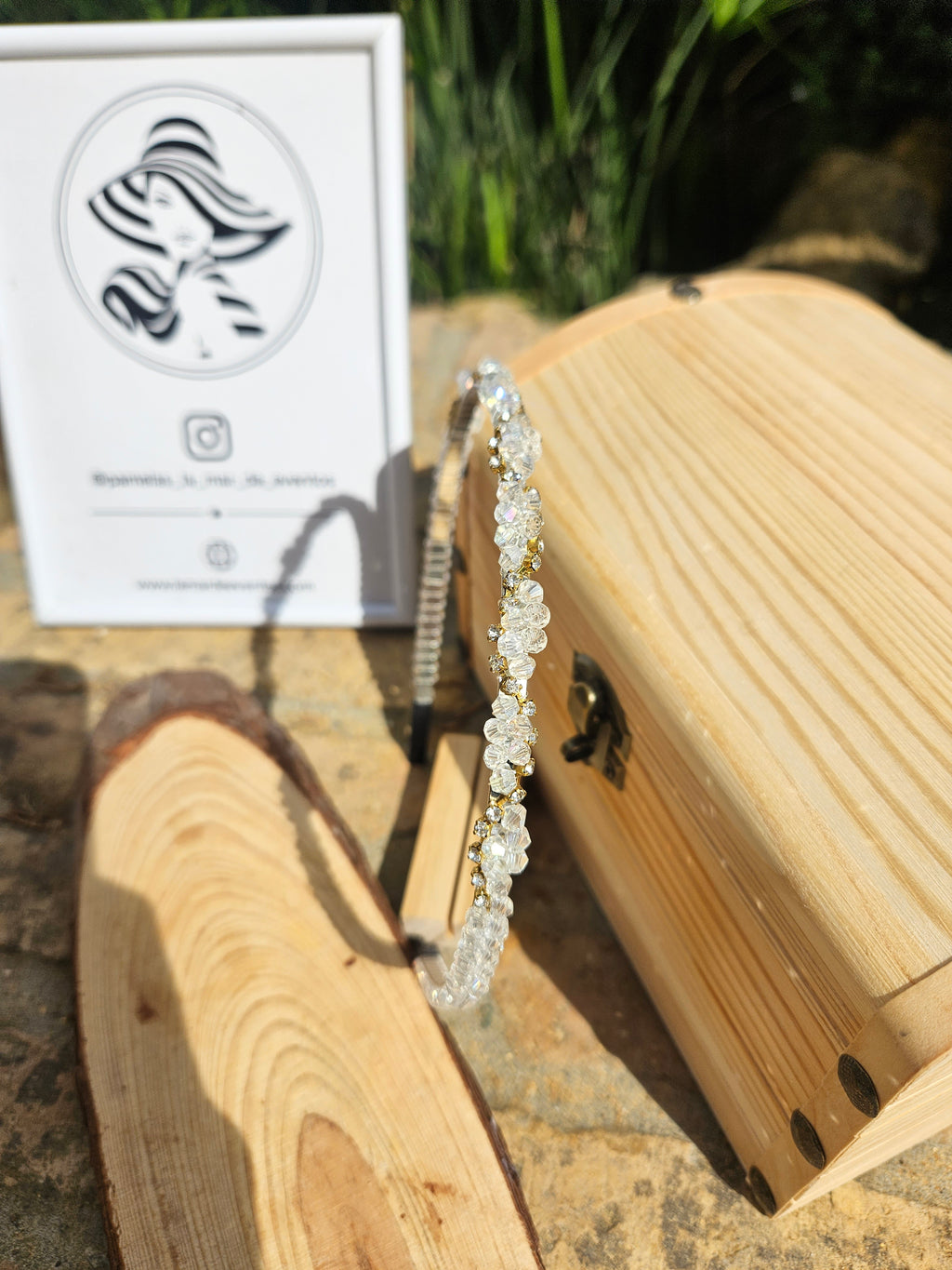 Diadema Novia Rouse