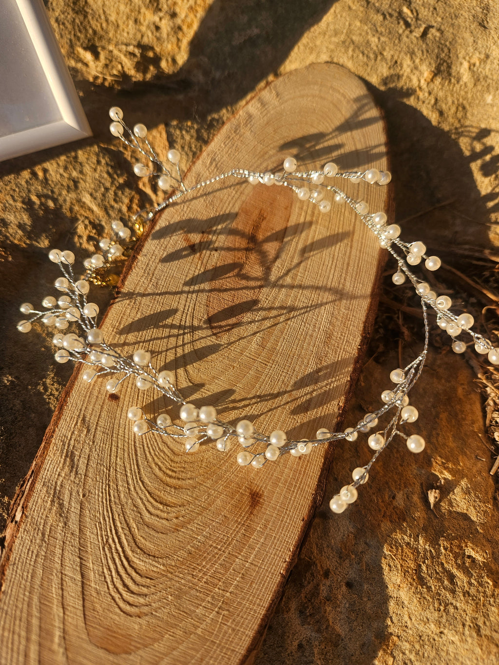 Choker enredadera plata