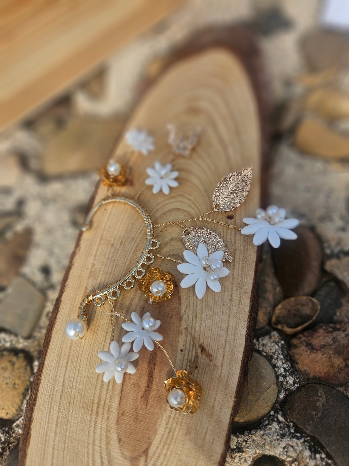 Ear Cuff Jardín Dorado