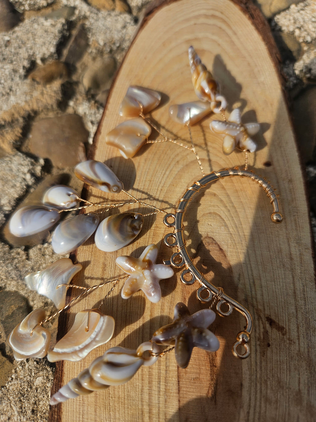 Ear Cuff Mar en Calma