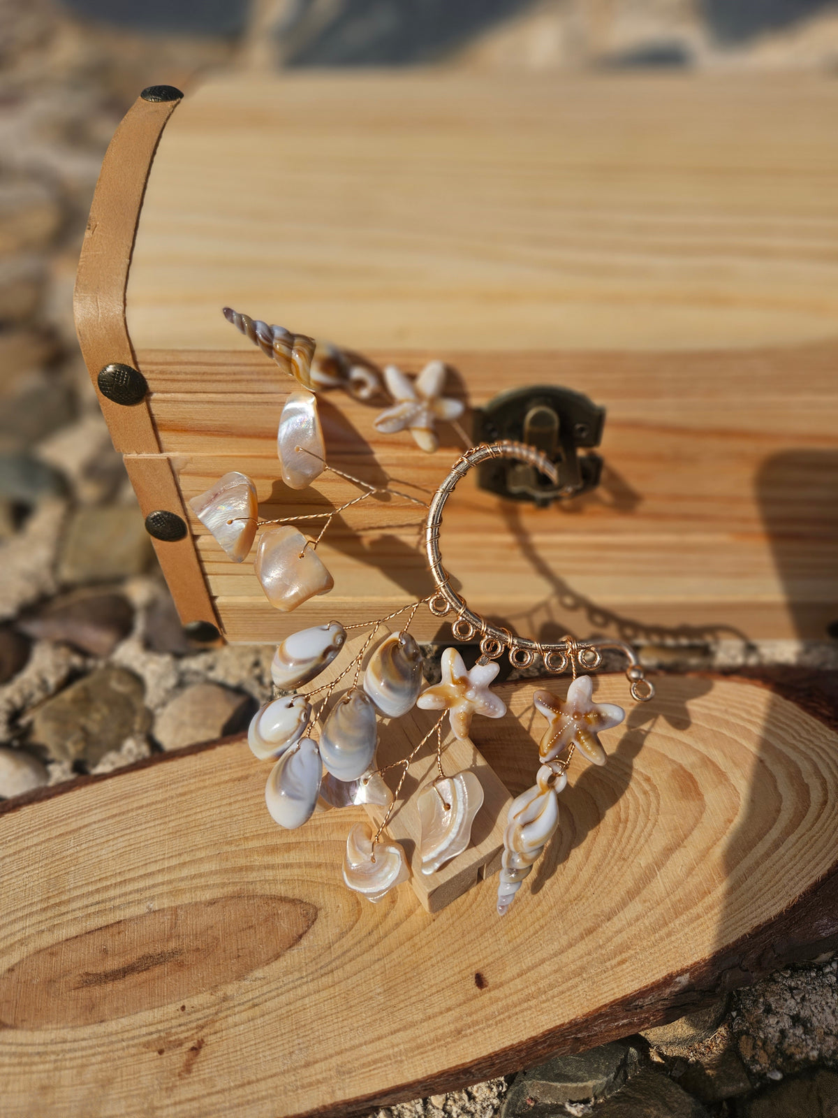 Ear Cuff Mar en Calma
