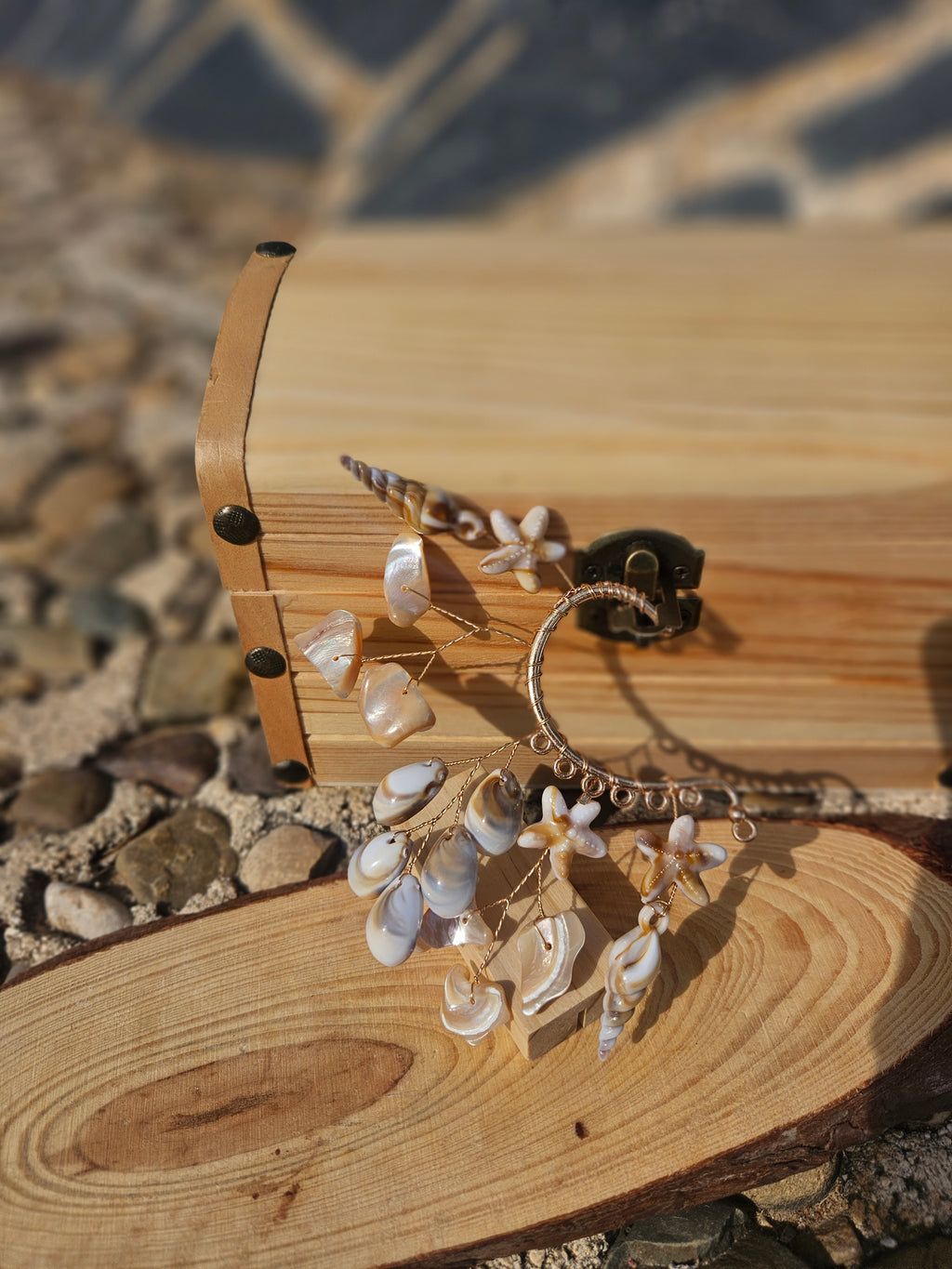 Ear Cuff Mar en Calma