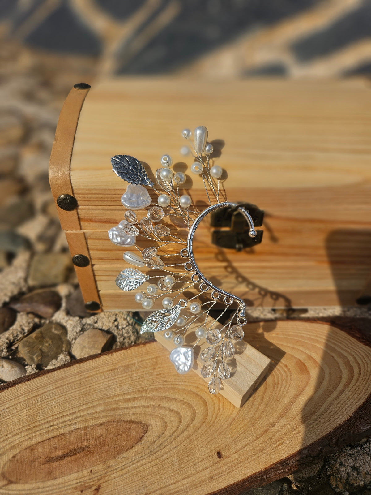 Ear Cuff tocado Bosque de Plata