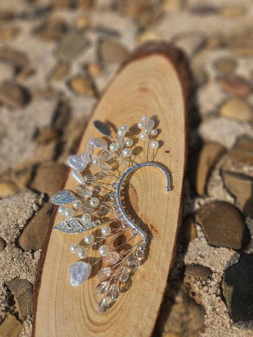Ear Cuff tocado Bosque de Plata