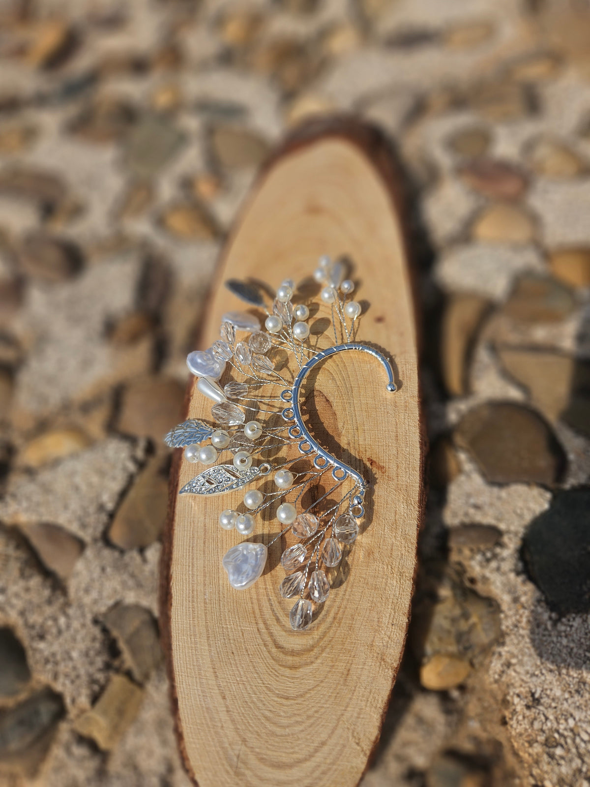 Ear Cuff tocado Bosque de Plata