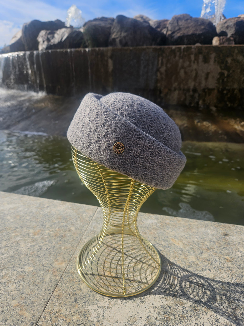 Gorro Chic París Gris
