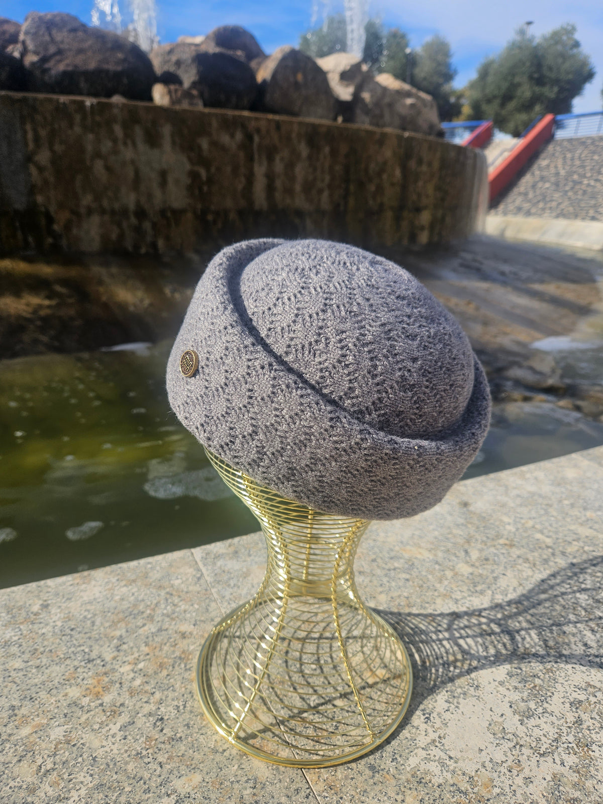 Gorro Chic París Gris