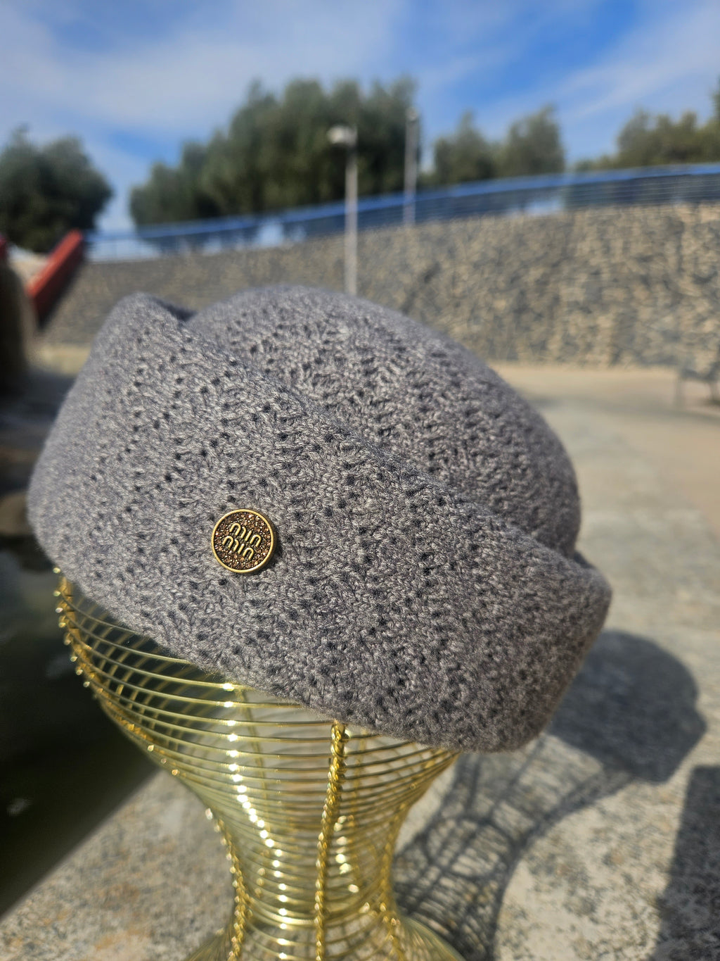 Gorro Chic París Gris