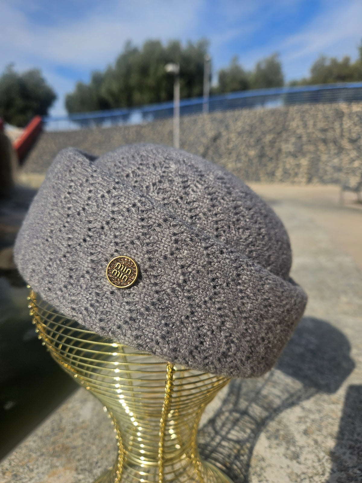 Gorro Chic París Gris