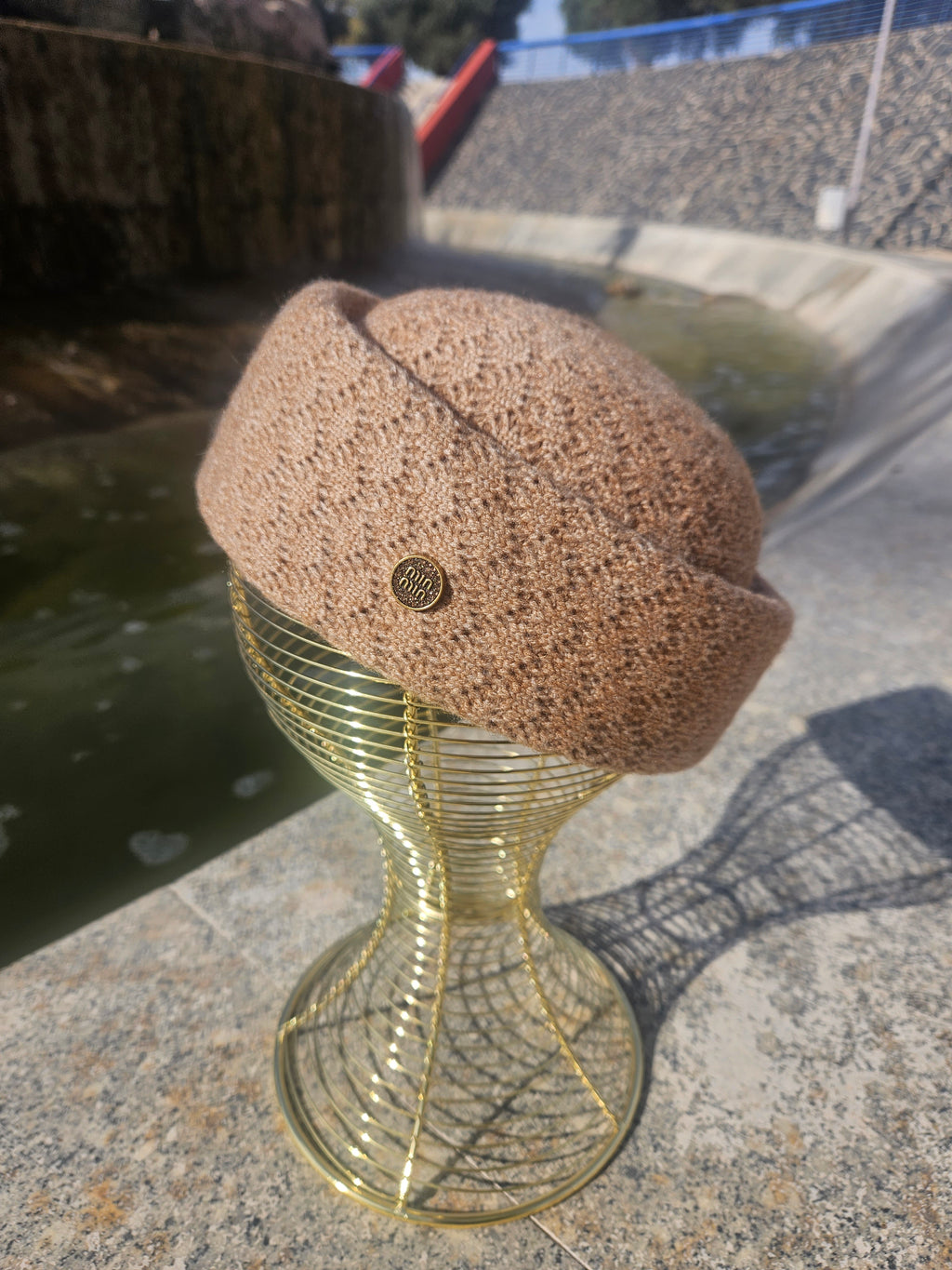 Casquete Chic París Camel