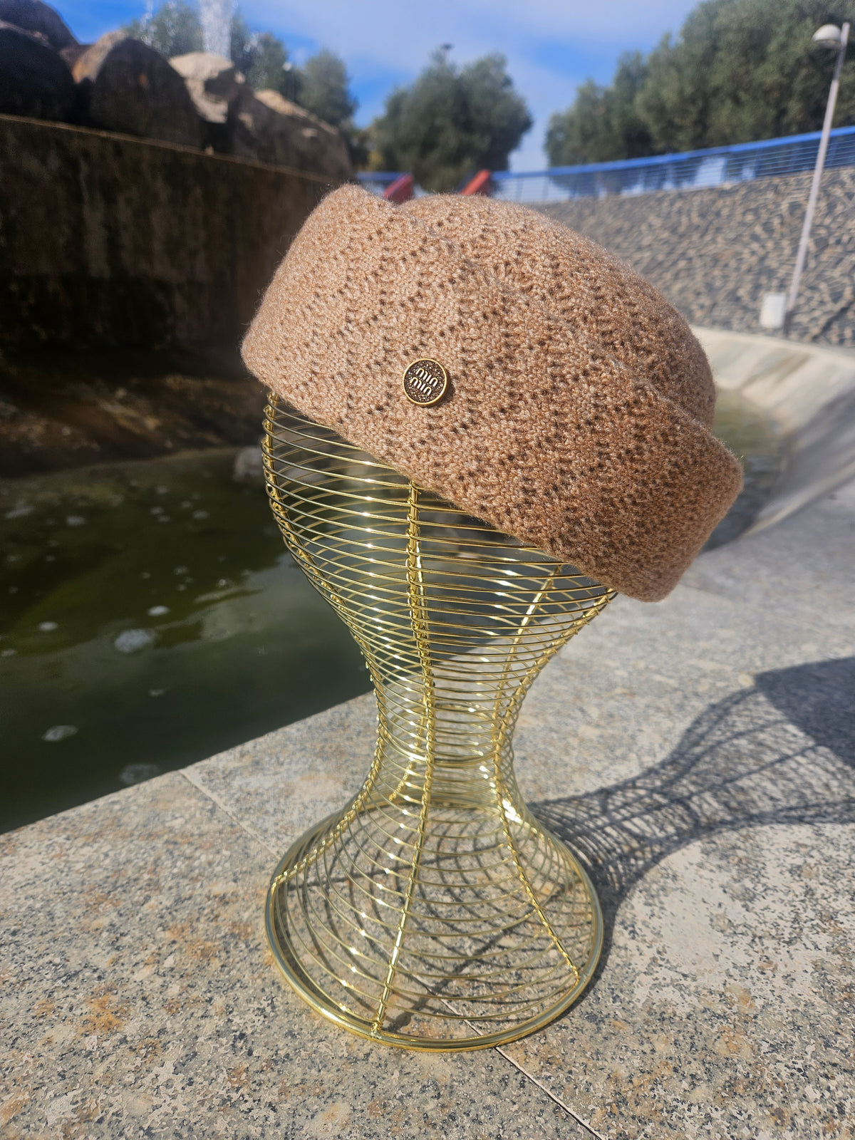 Casquete Chic París Camel