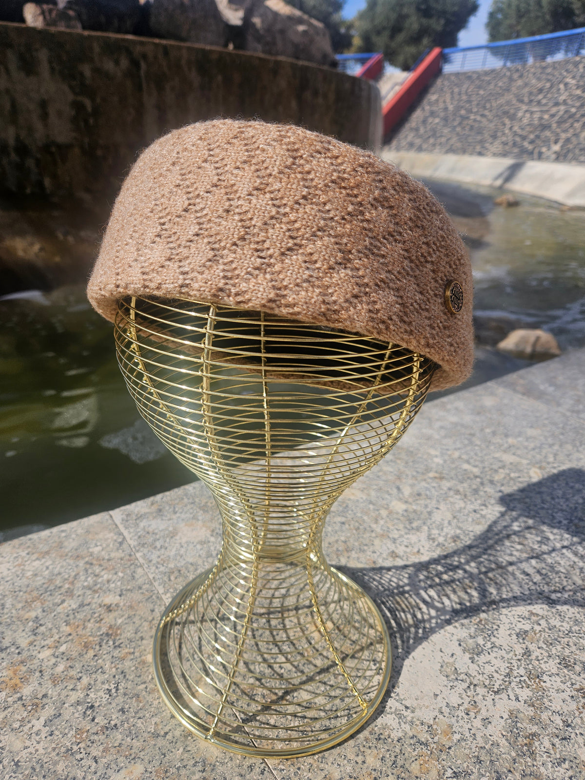 Casquete Chic París Camel