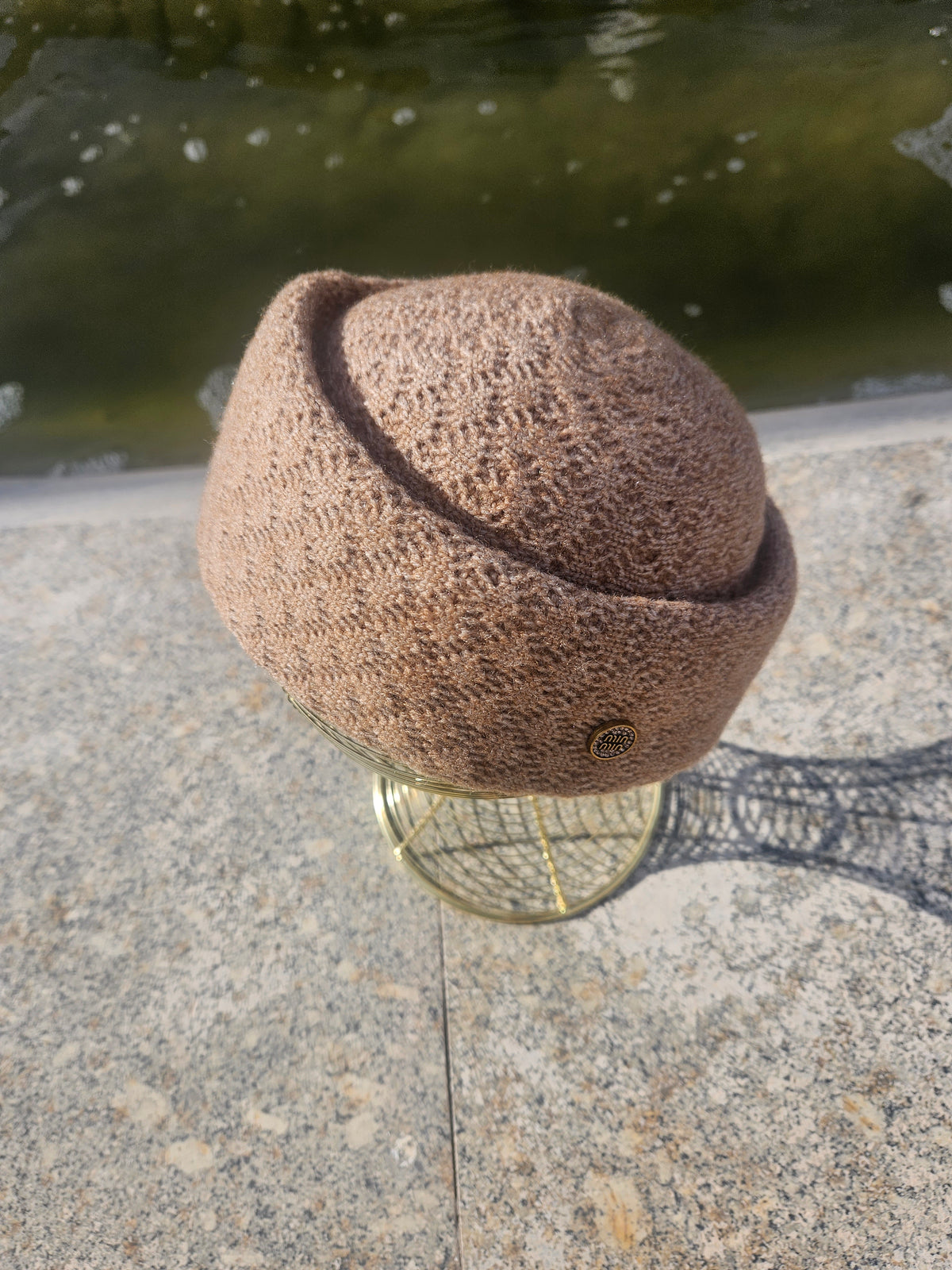 Casquete Chic París Camel