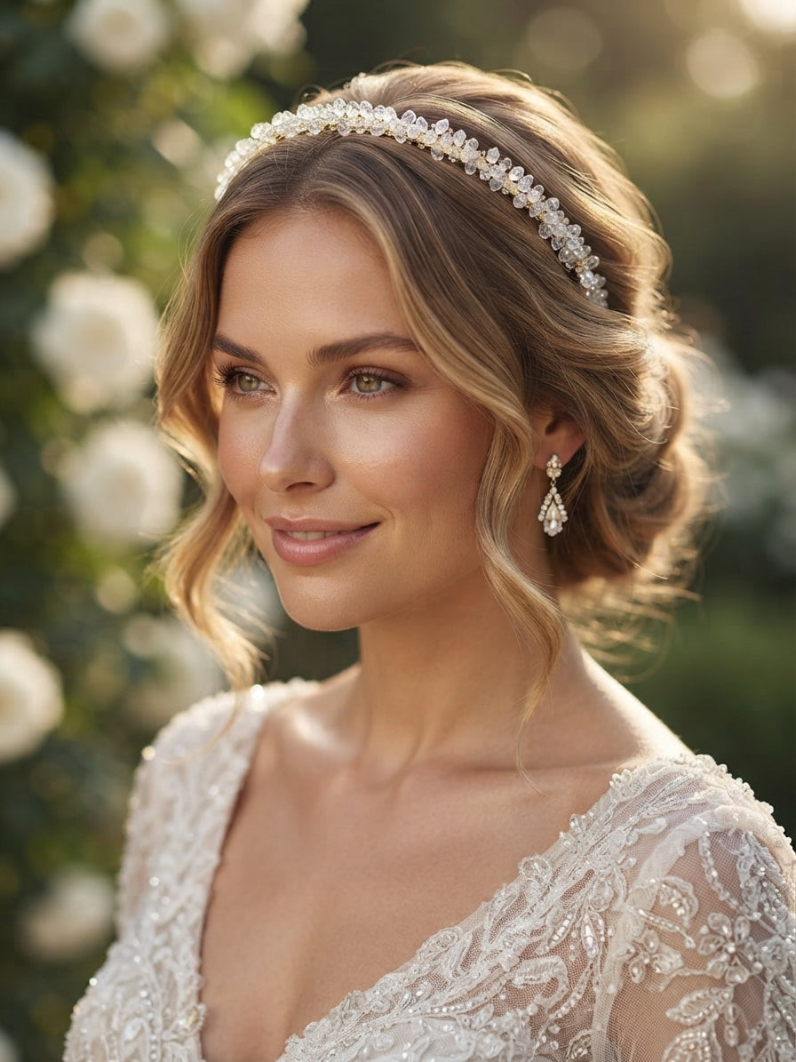 Diadema Novia Rouse