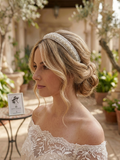 Diadema novia Sara